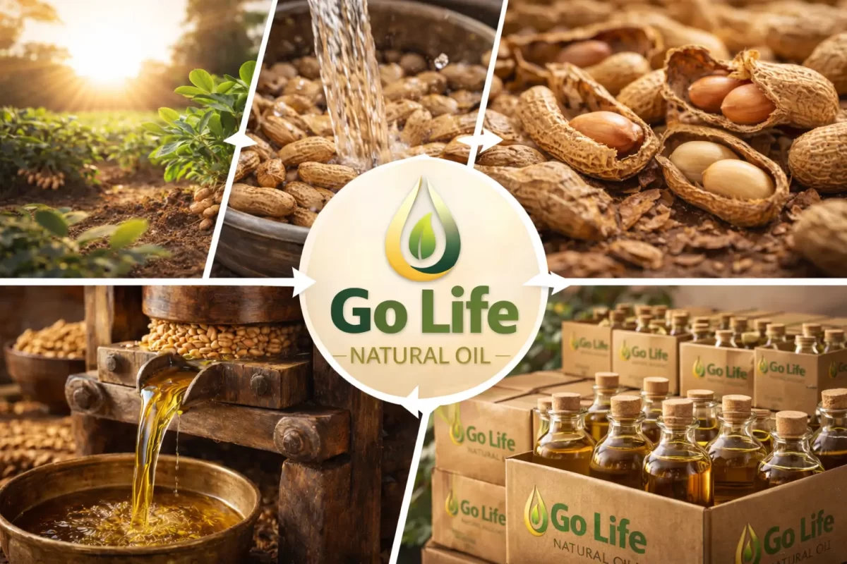 Go Life Natural Oil Bulk Order - Groundnut Oil Manufacturer