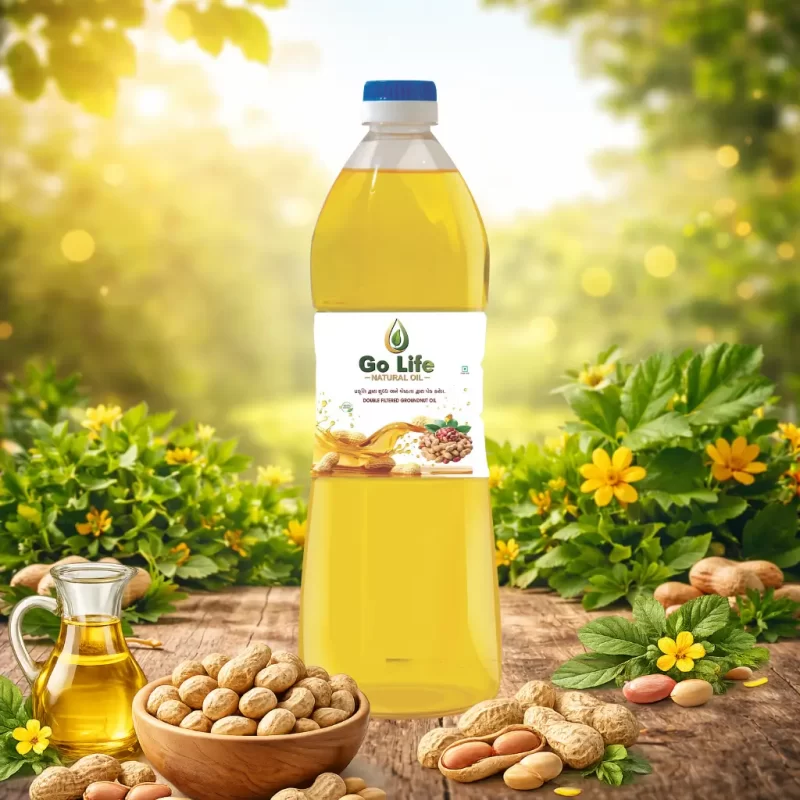 Filtered Groundnut Oil 1-litre – (870 gm)