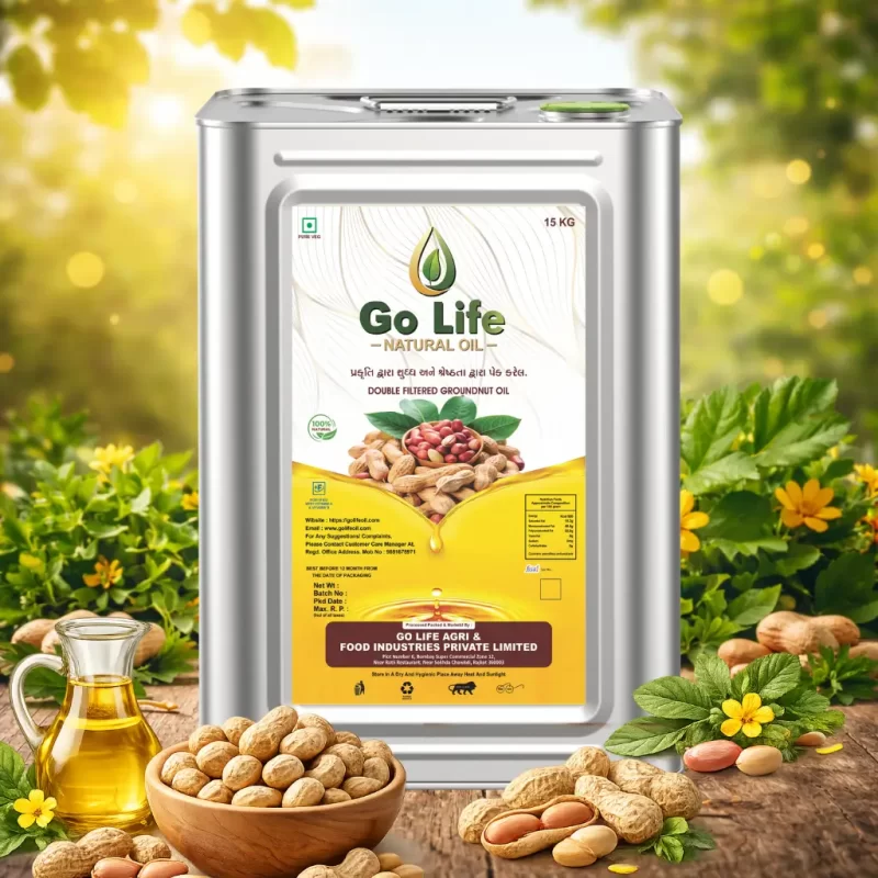 Filtered Groundnut Oil 15 kg – (16.48 Liter)